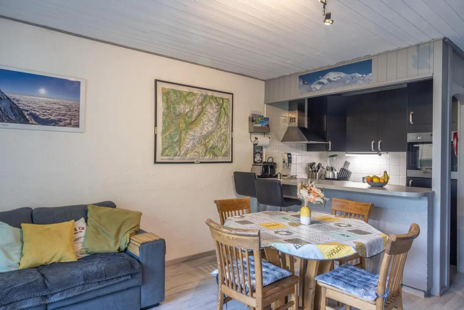 Chamonix Centre, 51M2, Vue Mt Blanc, 2 A 6 Pers, 2 Balcons Apartman Kültér fotó
